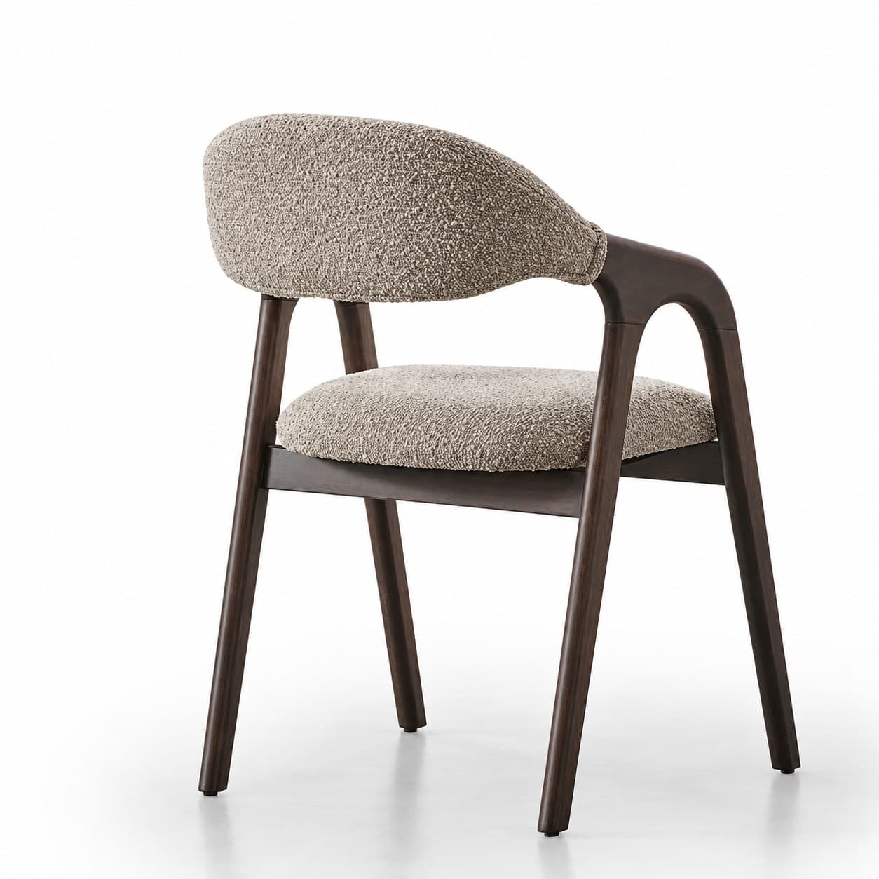 Bella armchair by M-FOUR, side view